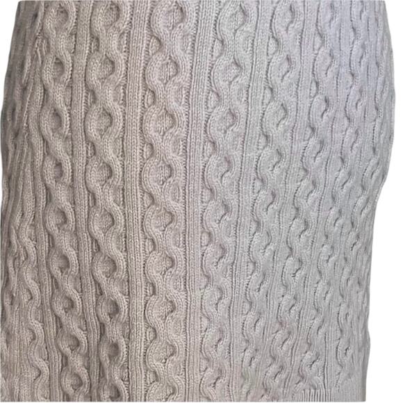 *NWOT Paige Juliet Cable Wool Blend Sweater Skirt in Sky Blue – Sz M - Picture 10 of 11